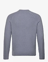 Mango - Knitted sweater with ribbed details - rund hals - lt-pastel blue - 1