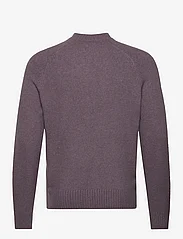 Mango - Knitted sweater with ribbed details - rundhalsad - lt-pastel purple - 1