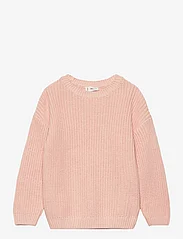 Mango - Reverse knit sweater - trøjer - lt-pastel pink - 0