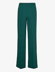 Mango - Wideleg trousers with belt - vida byxor - dark green - 1