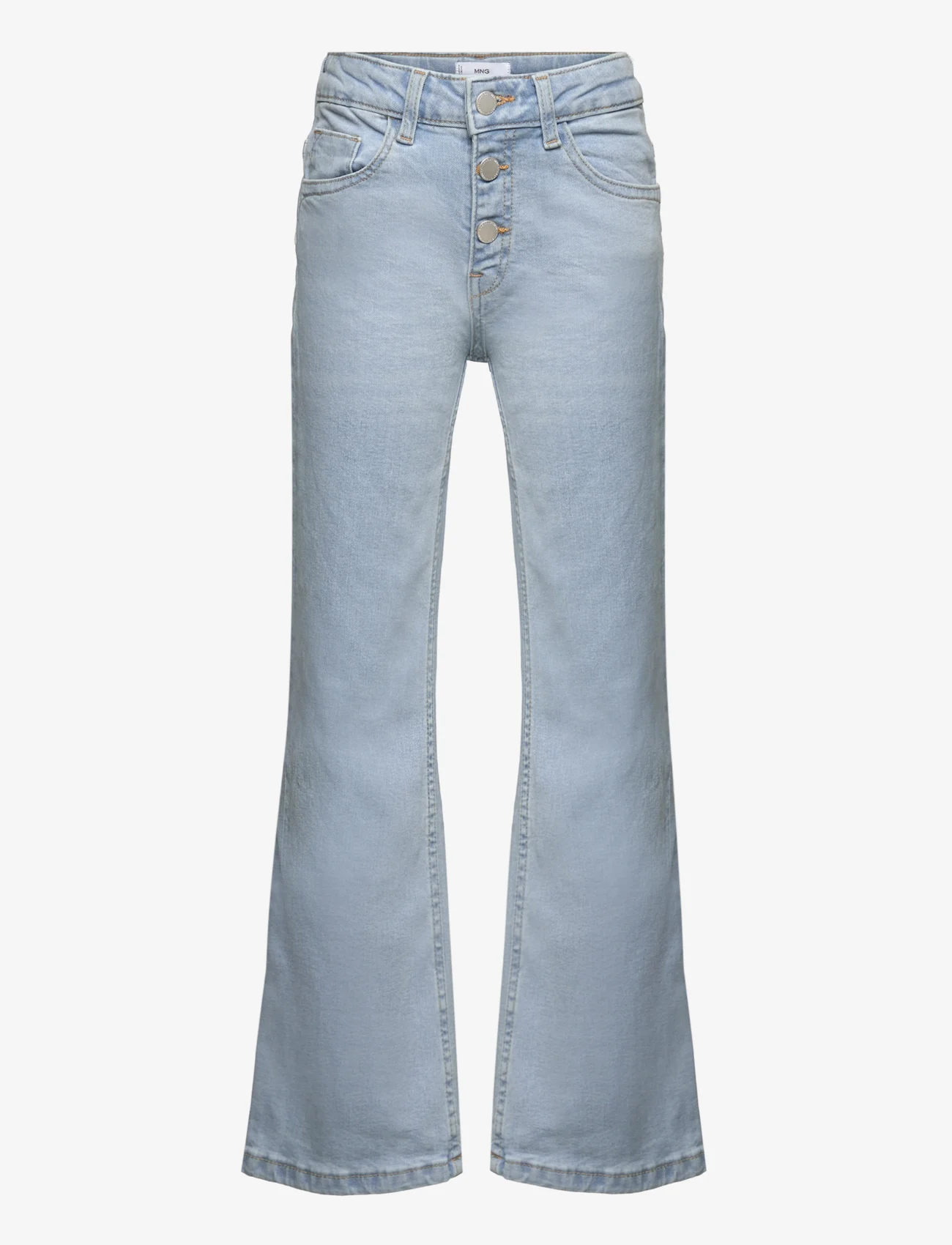 Mango - Buttons flare jeans - bootcut jeans - open blue - 0