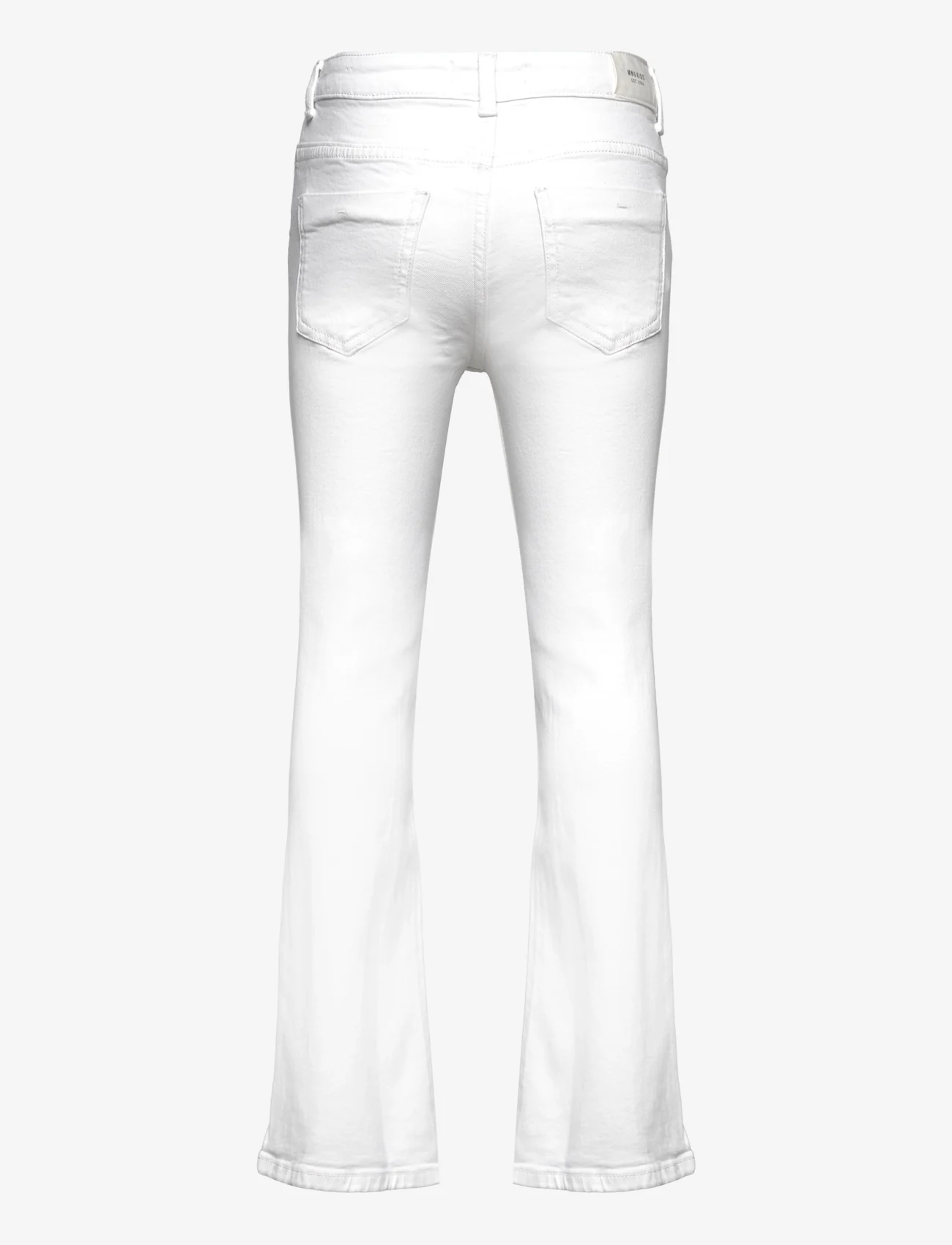 Mango - Buttons flare jeans - bootcut jeans - white - 1