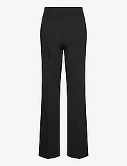 Mango - Mid-rise wideleg trousers - dressbukser - black - 1