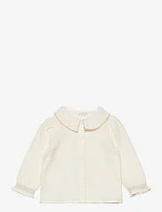 Mango - Cheesecloth cotton blouse - kesälöytöjä - natural white - 0