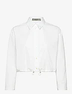 Cotton parachute shirt - NATURAL WHITE