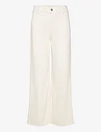 Jeans culotte high waist - NATURAL WHITE
