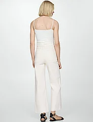 Mango - Jeans culotte high waist - flared jeans - natural white - 3