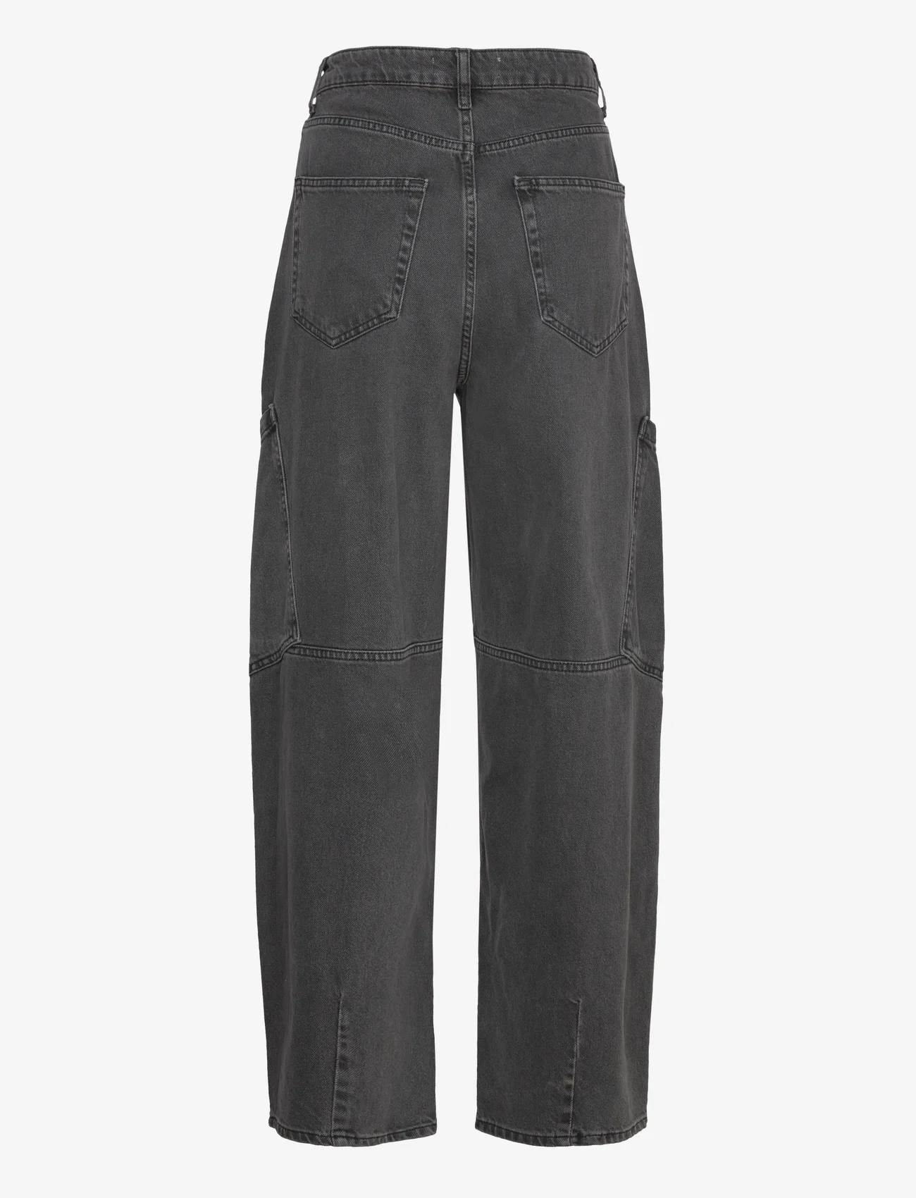 Mango - Mid-rise slouchy cargo jeans - vide jeans - open grey - 1