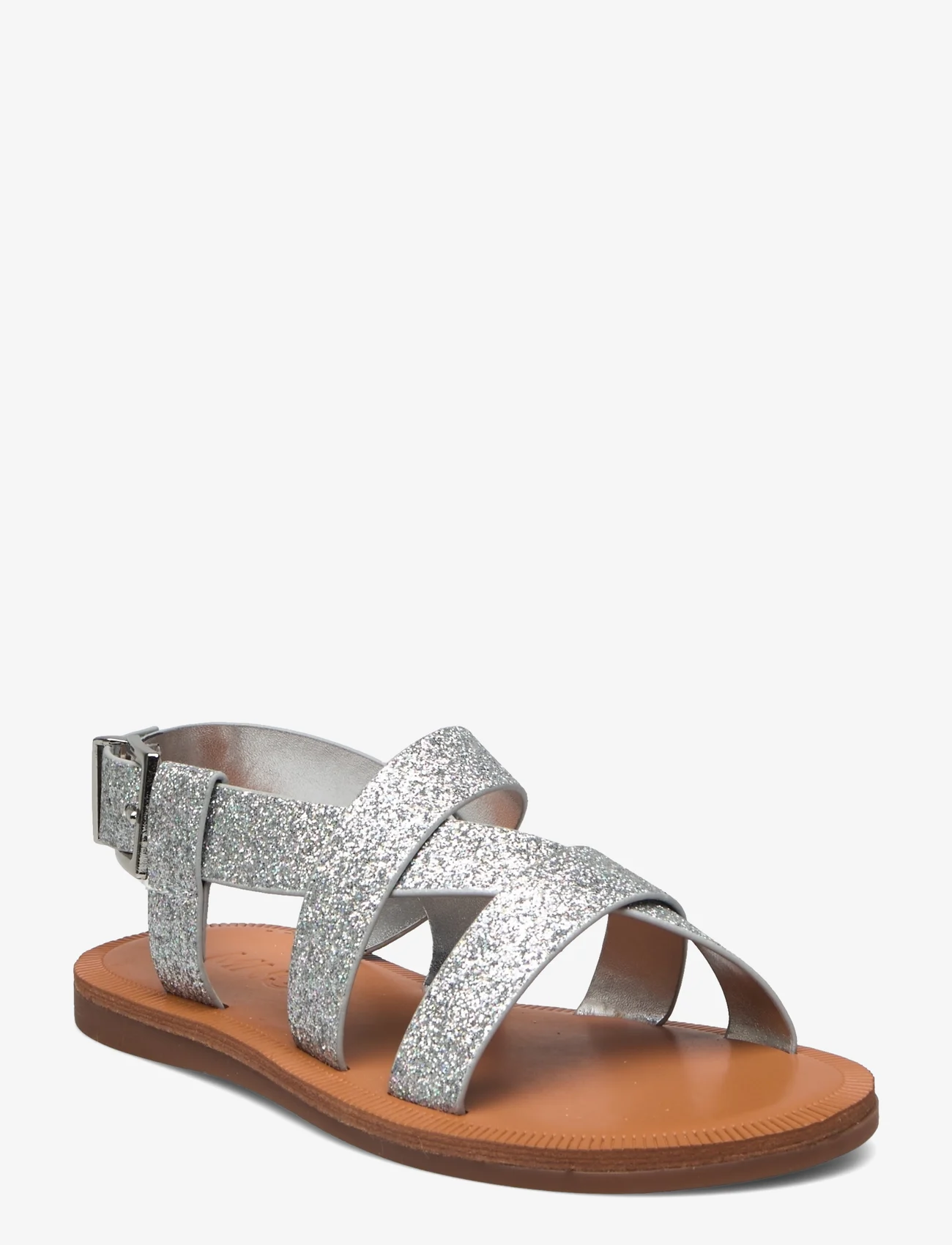 Mango - Sequin sandals - sommerkupp - silver - 0