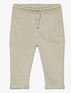 Cotton jogger-style trousers - GREEN
