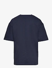 Mango - Printed message T-shirt - kortermede t-skjorter - navy - 2