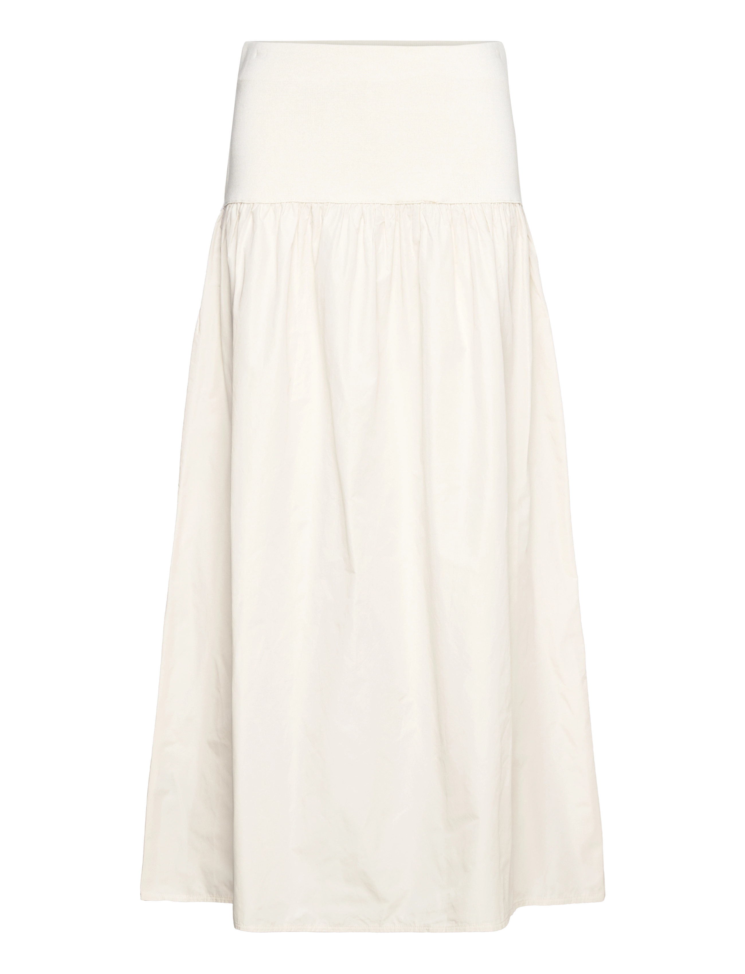 MANGO Elastic Panel Flared Rock Cream - M - Damen