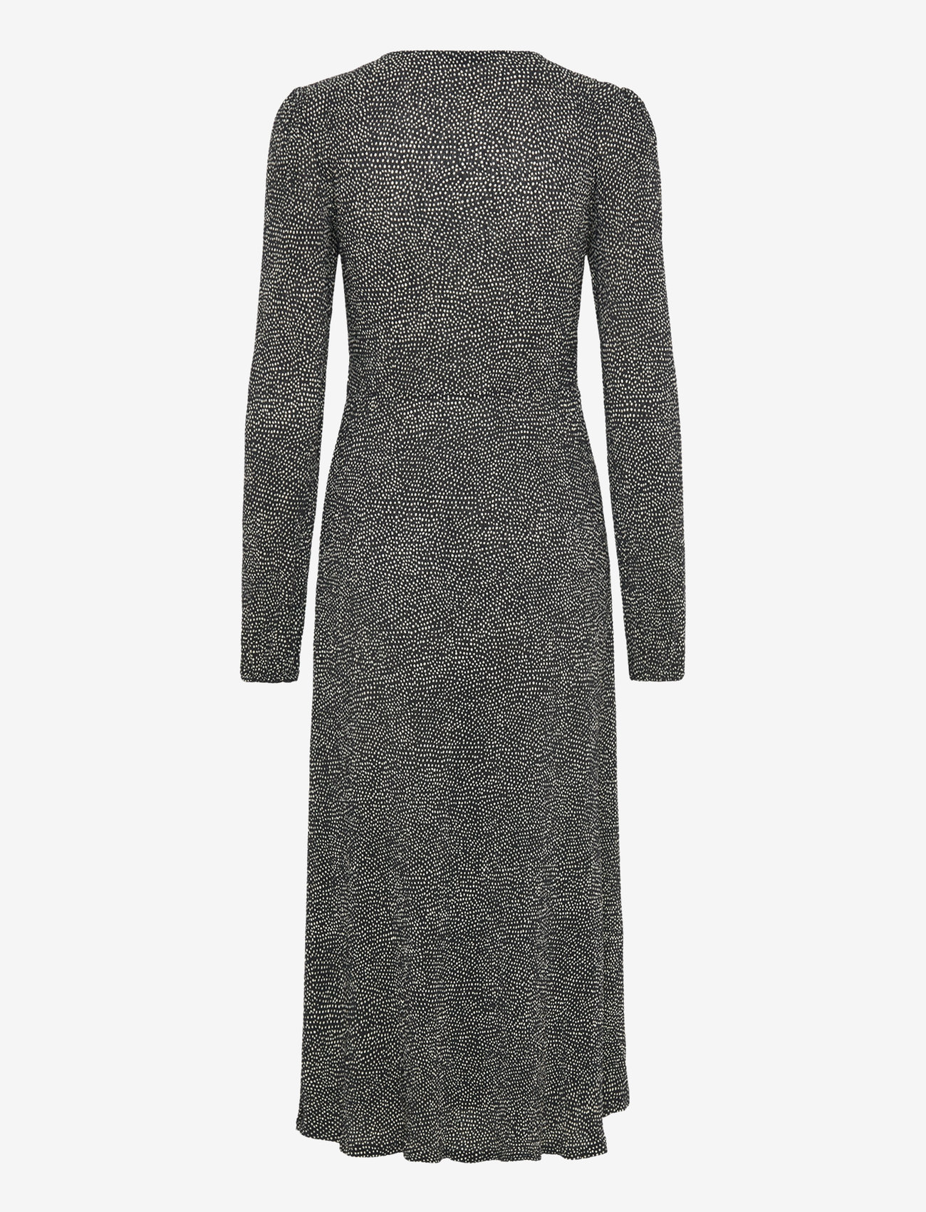 Mango - Printed bow dress - laveste priser - black - 1