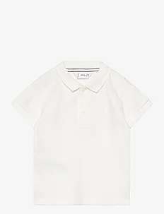 Textured cotton polo shirt, Mango