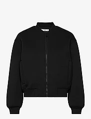 Mango - Bomber jacket with zip - bomber-takit - black - 0