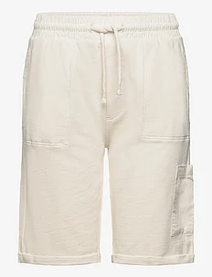 Cotton shorts with elastic waist, Mango