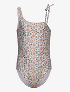 Floral print swimsuit - GREEN