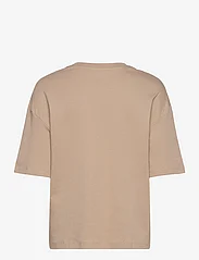 Mango - Oversize cotton T-shirt - t-paidat - light beige - 2