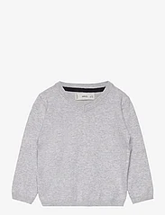 Mango - V-neck sweater - sweatshirts - grey - 0