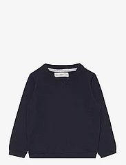 Mango - V-neck sweater - sweatshirts - navy - 0