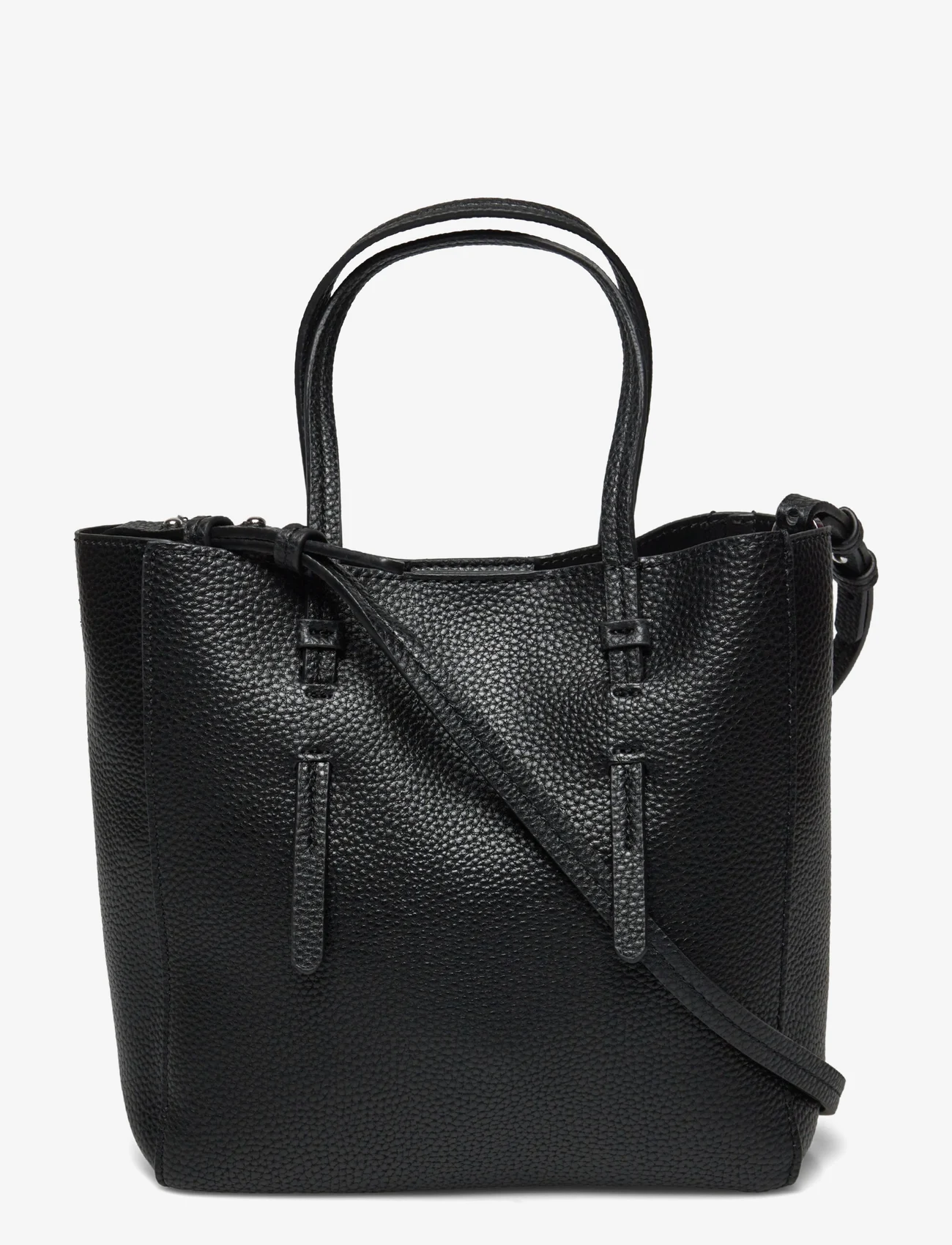 Mango - Crossbody bag with double handle - de laveste prisene - black - 0