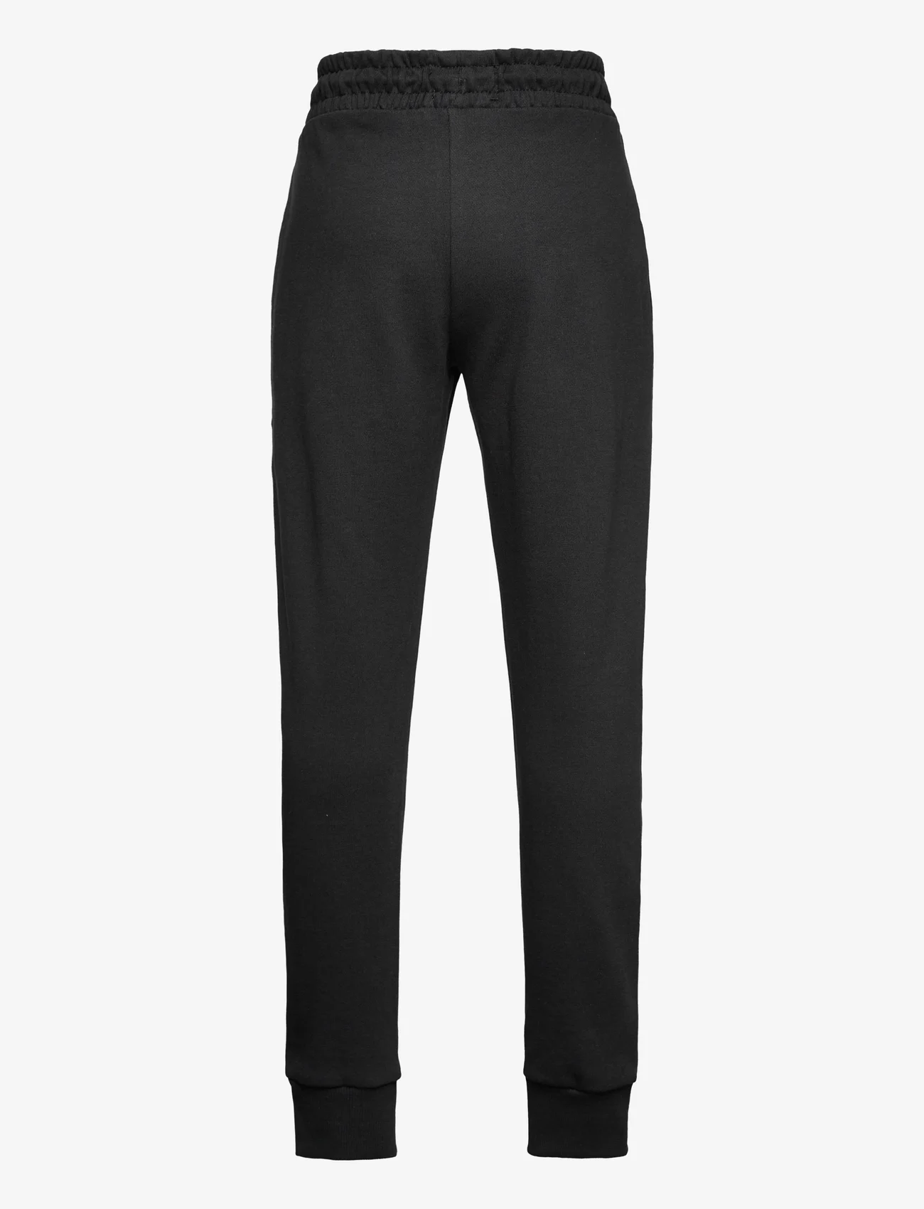 Mango - Cotton jogger-style trousers - lägsta priserna - black - 1