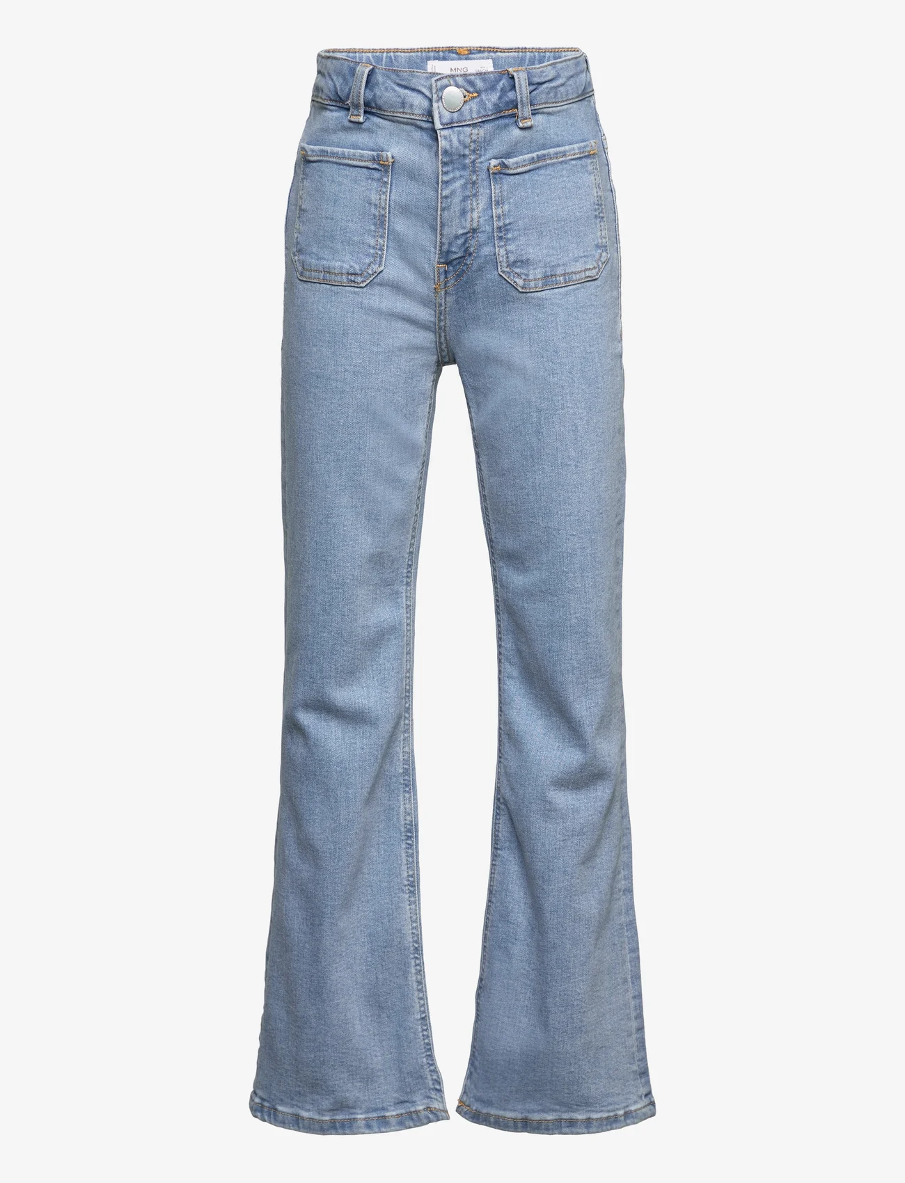 Mango - Flared jeans with pocket - bootcut-farkut - open blue - 0