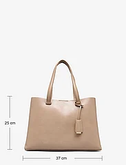 Mango - Shopper bag with dual compartment - shoppers - lt pastel brown - 4
