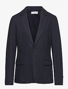 Linen blazer suit, Mango