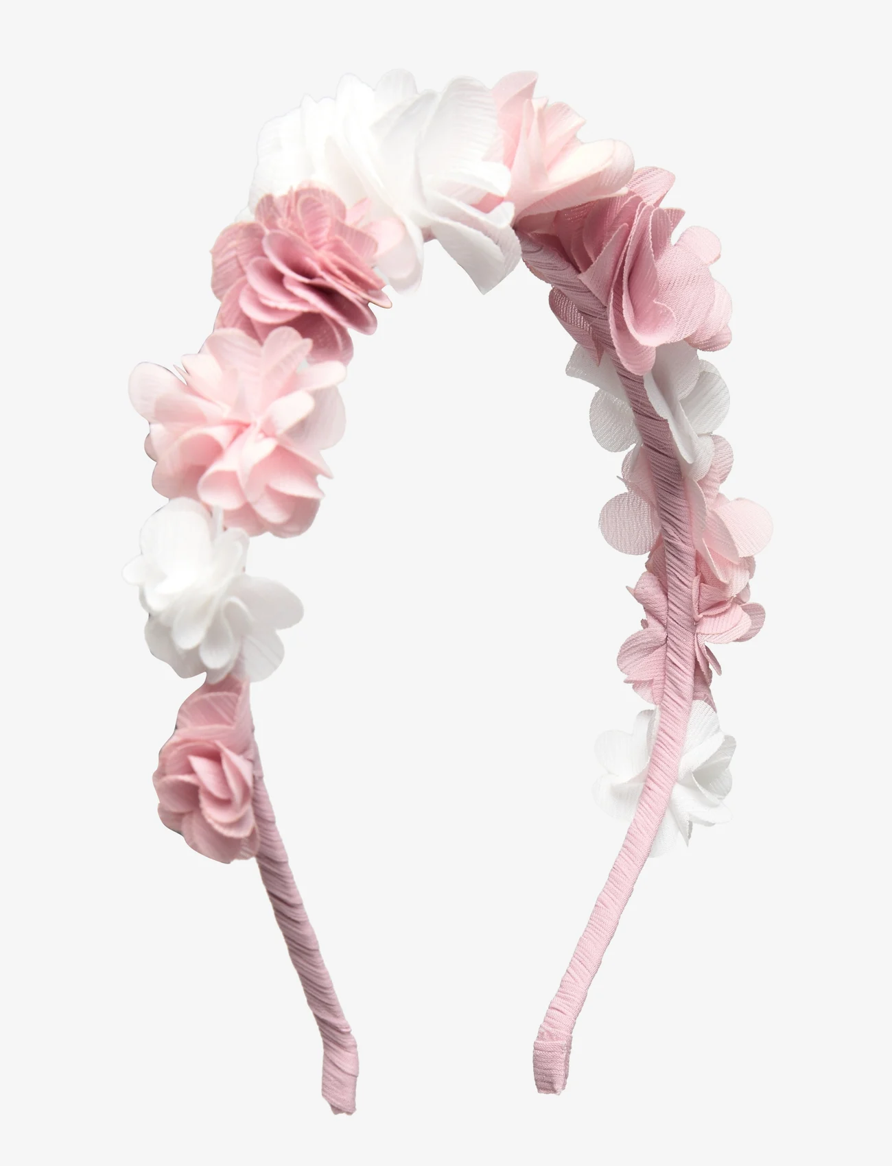 Mango - Headband with embossed flowers - de laveste prisene - lt-pastel pink - 0