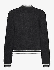 Mango - Knitted bomber jacket - forårsjakker - black - 1