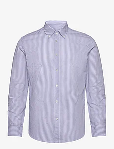 Regular-fit cotton striped shirt, Mango