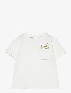 Embroidered cotton T-shirt, Mango