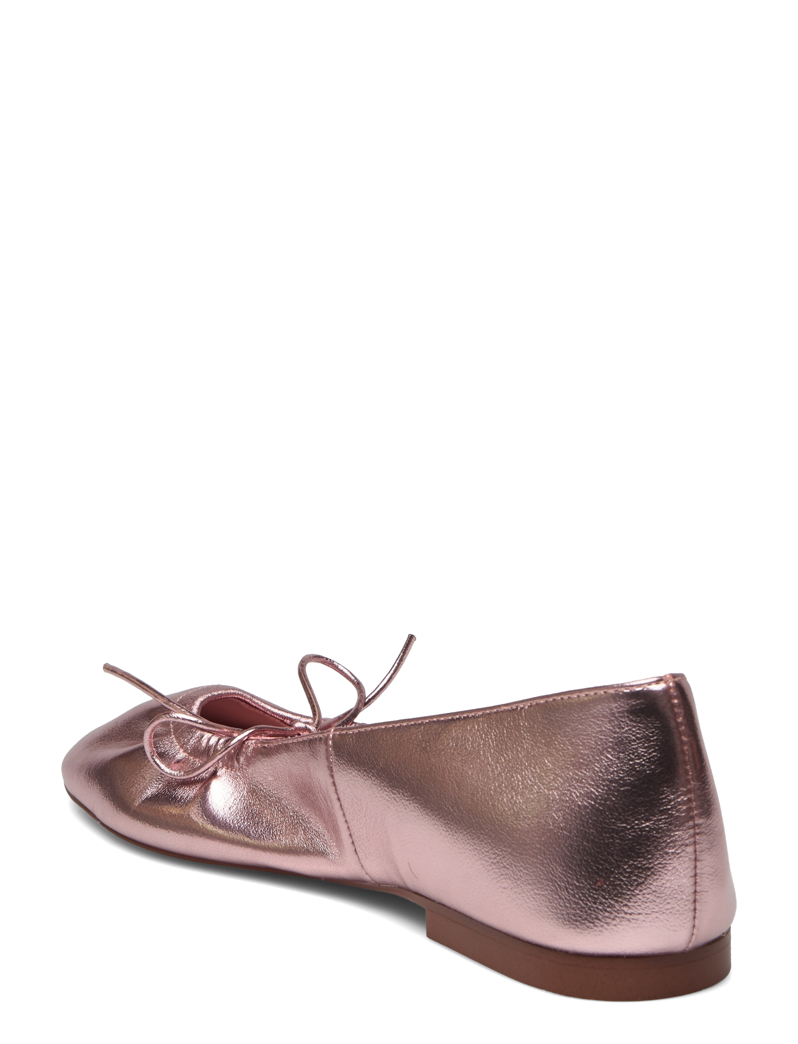 Mango - Metallic ballet flats - damen - pink - 2