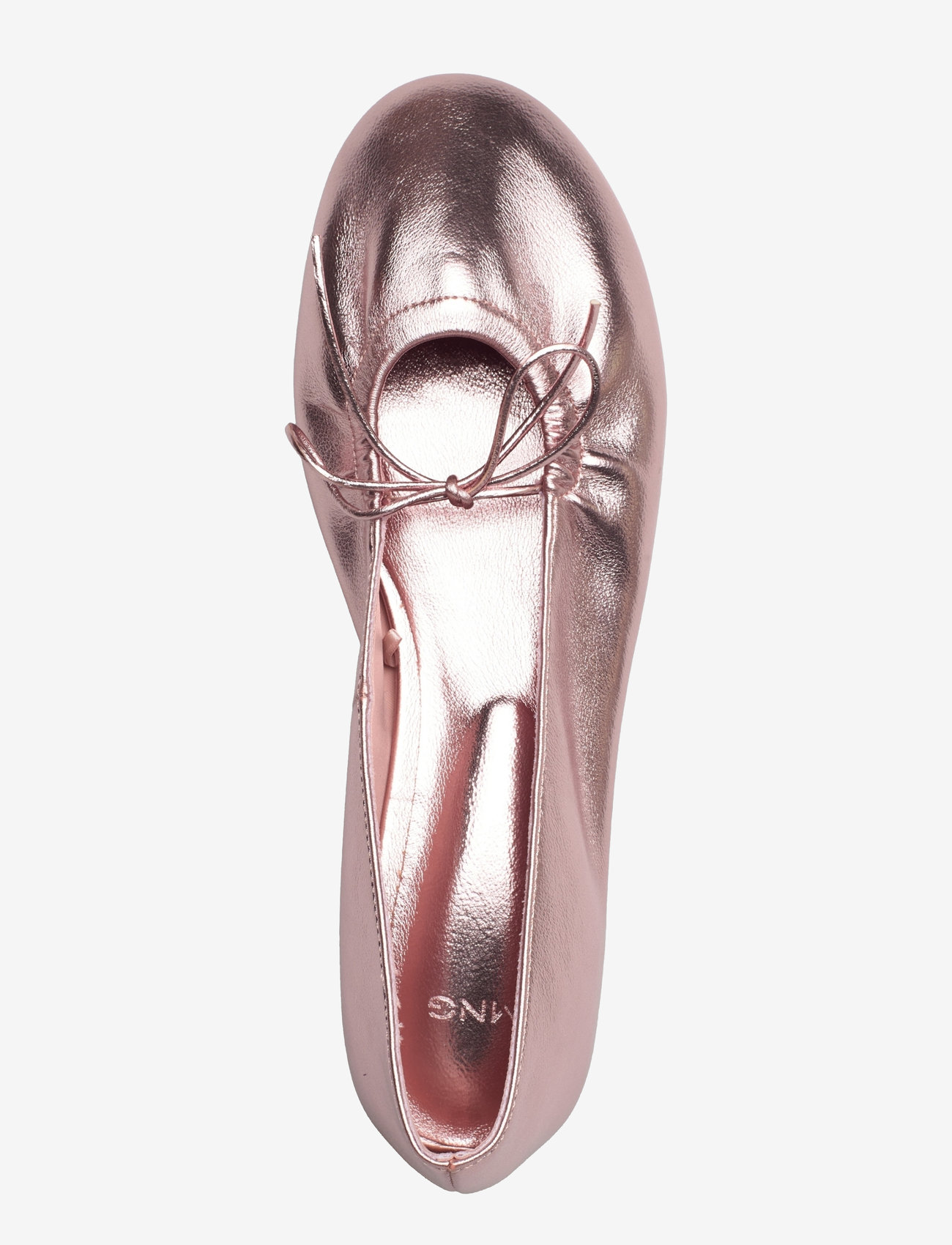 Mango - Metallic ballet flats - kvinder - pink - 3
