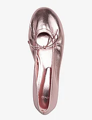 Mango - Metallic ballerinas - festkläder till outletpriser - pink - 3