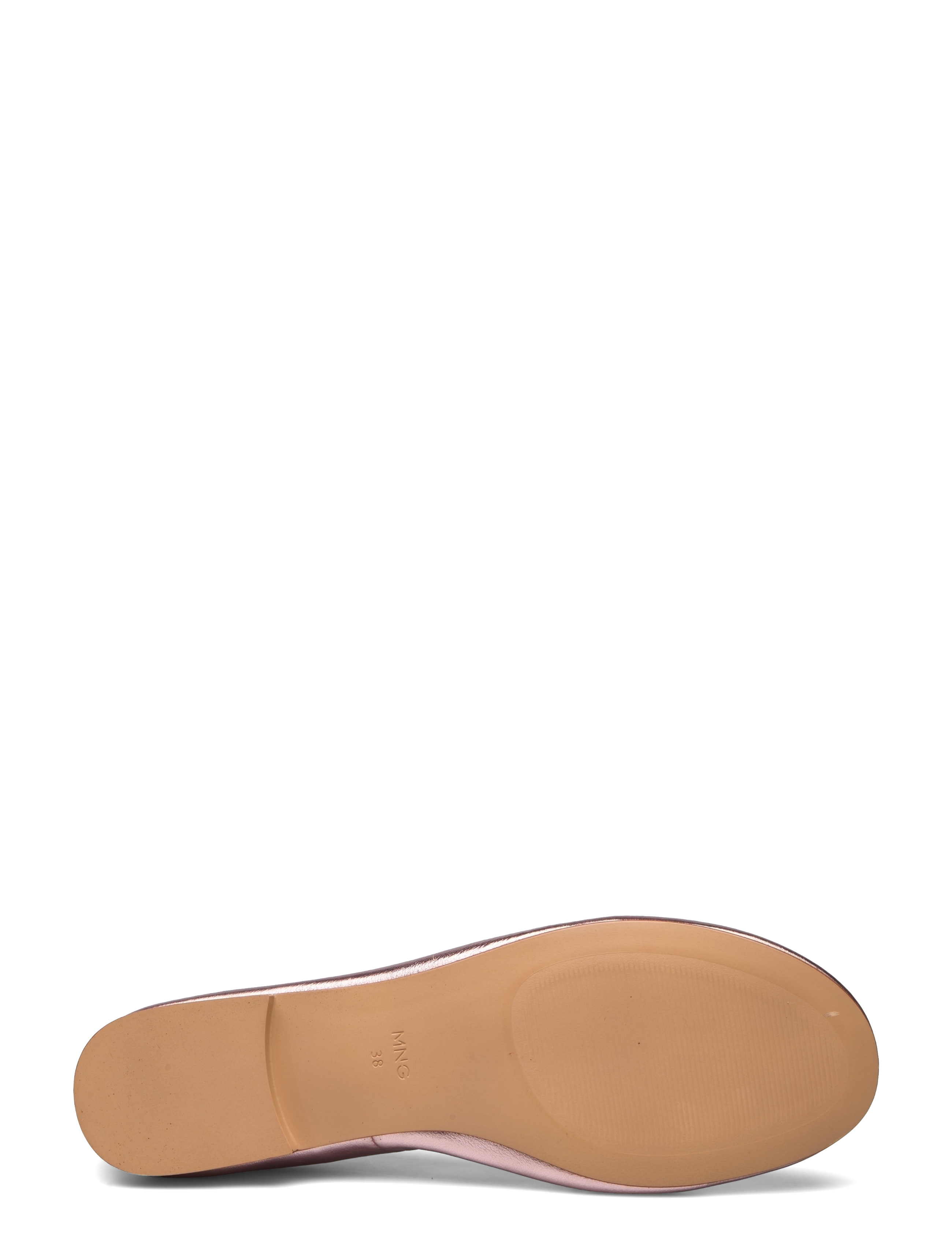 Mango - Metallic ballet flats - damen - pink - 4