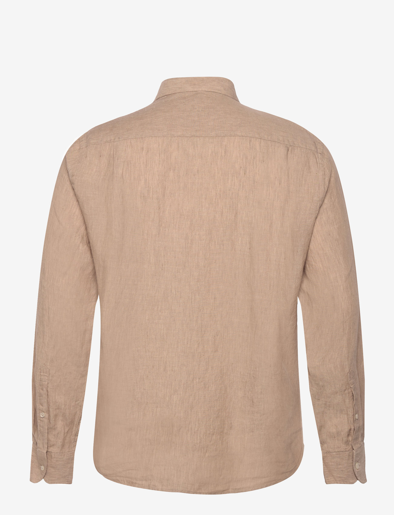 Mango - Classic fit 100% linen shirt - leinenhemden - light beige - 1