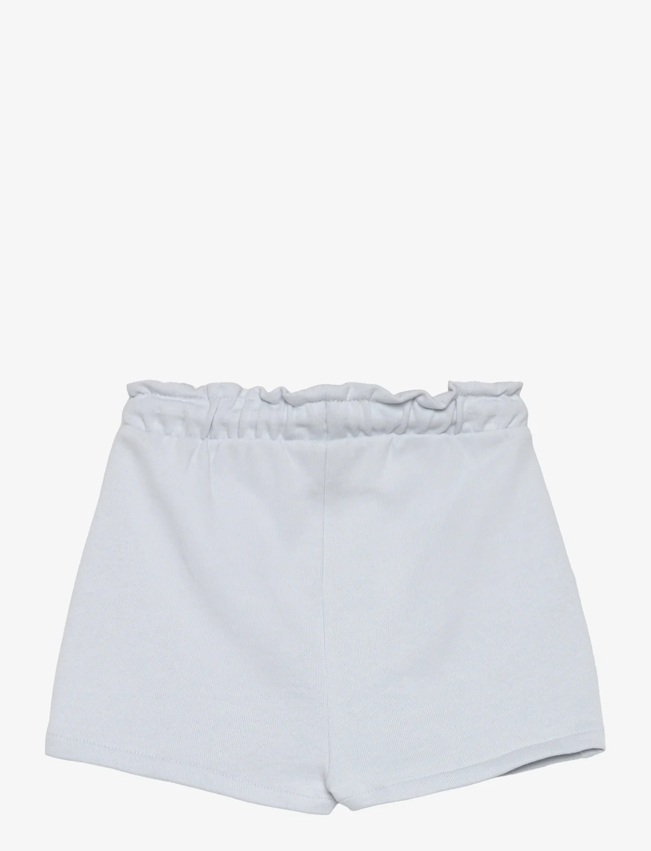 Mango - Cotton drawstring waist shorts - sweatshorts - lt-pastel blue - 1