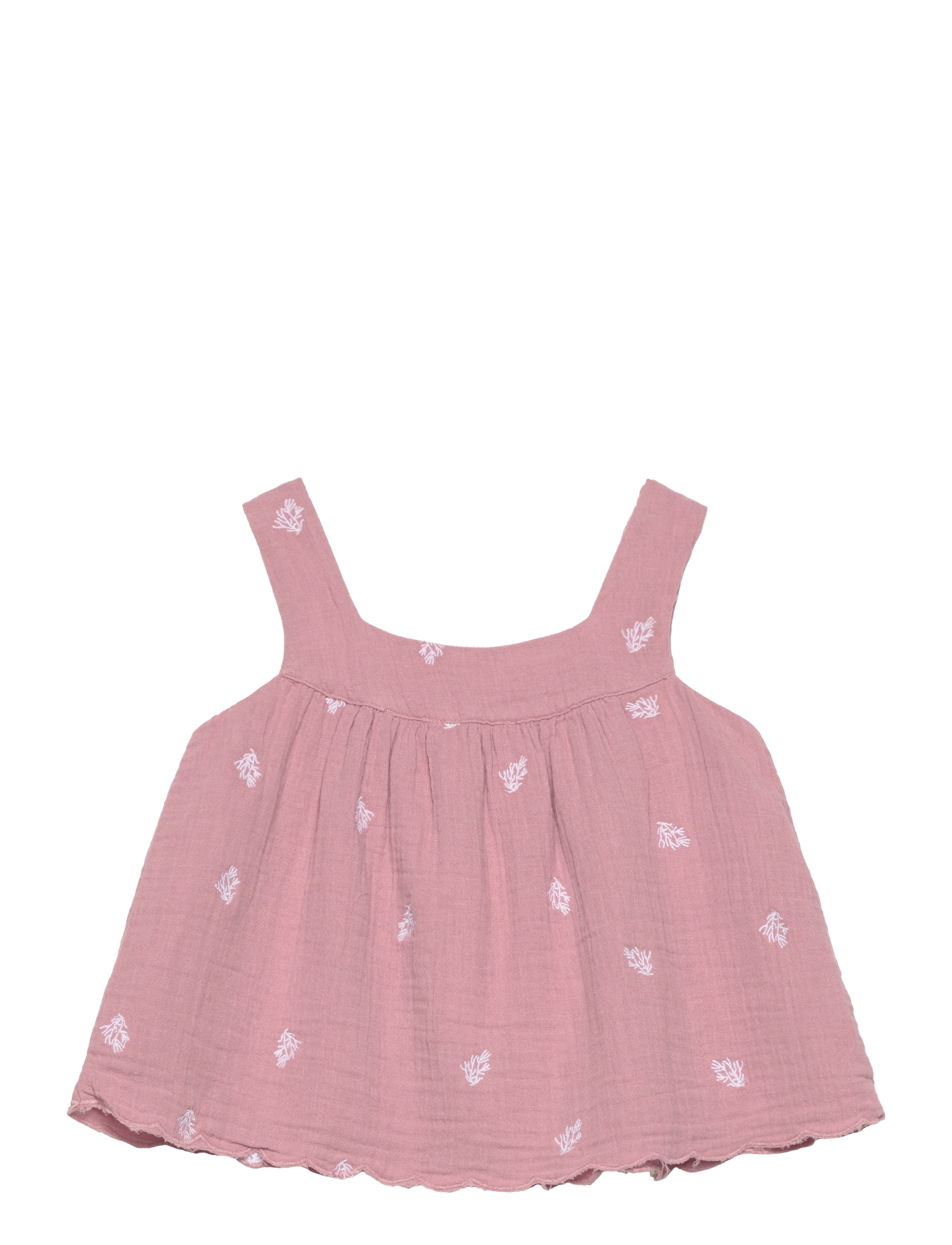 Embroidered cotton blouse