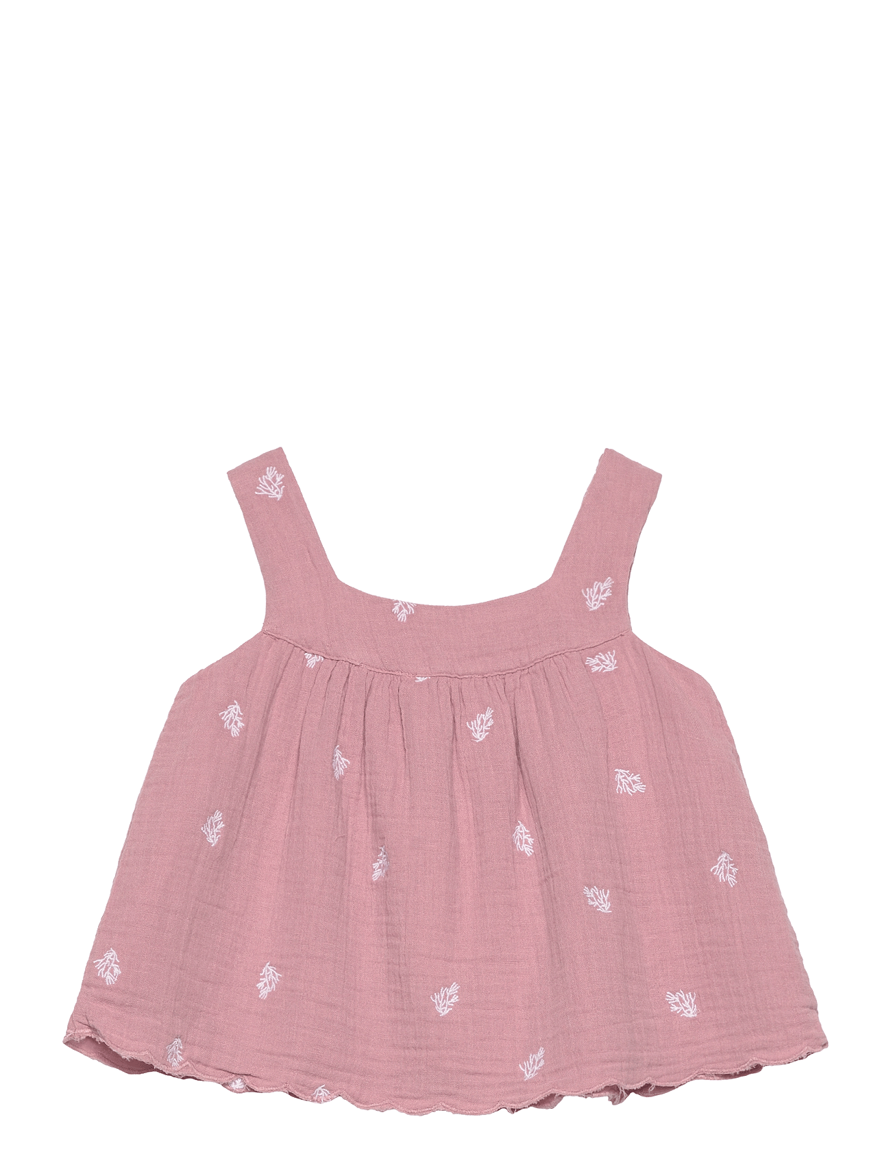 Embroidered cotton blouse