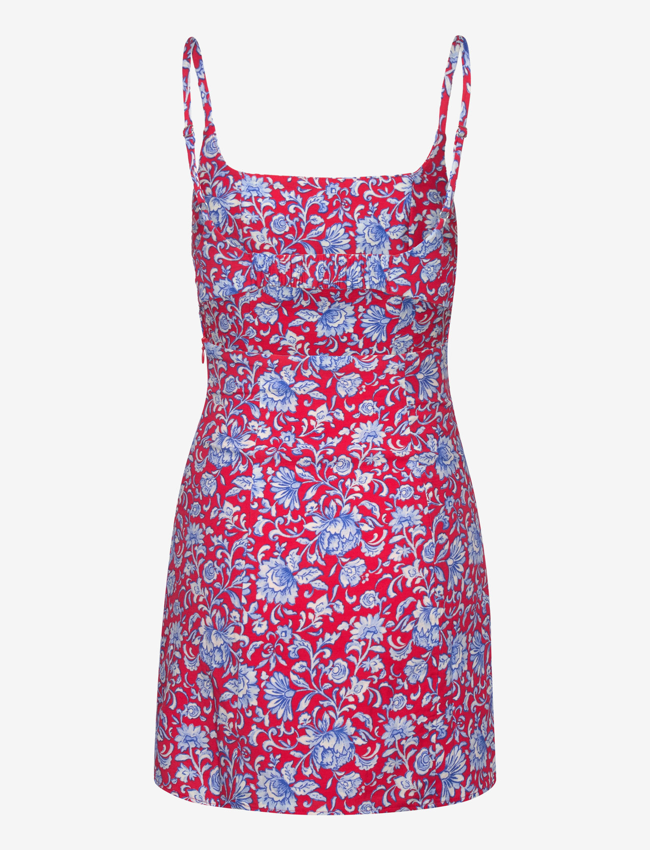 Mango - Floral print dress - lägsta priserna - red - 1