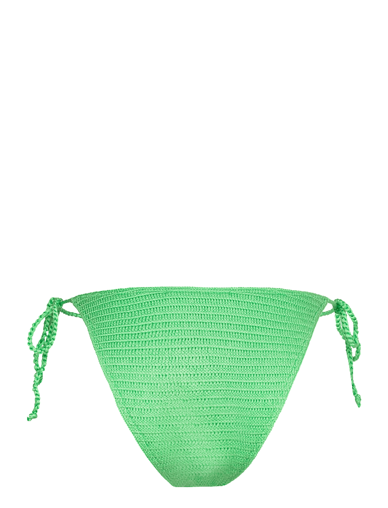 Mango - Beaded crochet bikini bottoms - bikinis mit seitenbändern - green - 2