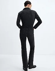 Mango - Long denim jumpsuit - kvinnor - open grey - 3