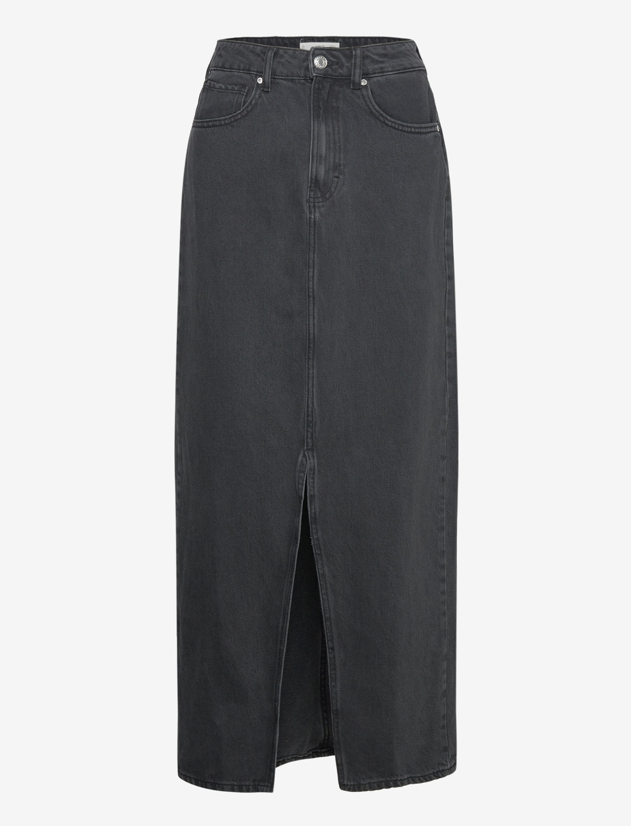 Mango - Slit denim skirt - die niedrigsten preise - open grey - 1