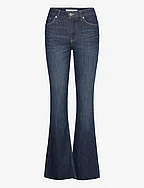 Medium-rise flared jeans - OPEN BLUE