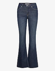 Mango - Medium-rise flared jeans - utsvängda jeans - open blue - 0