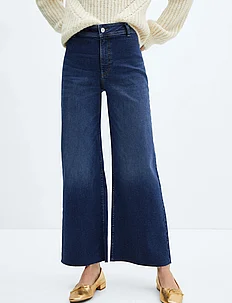 Jeans culotte high waist, Mango