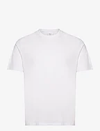 Mercerized slim fit T-shirt - WHITE