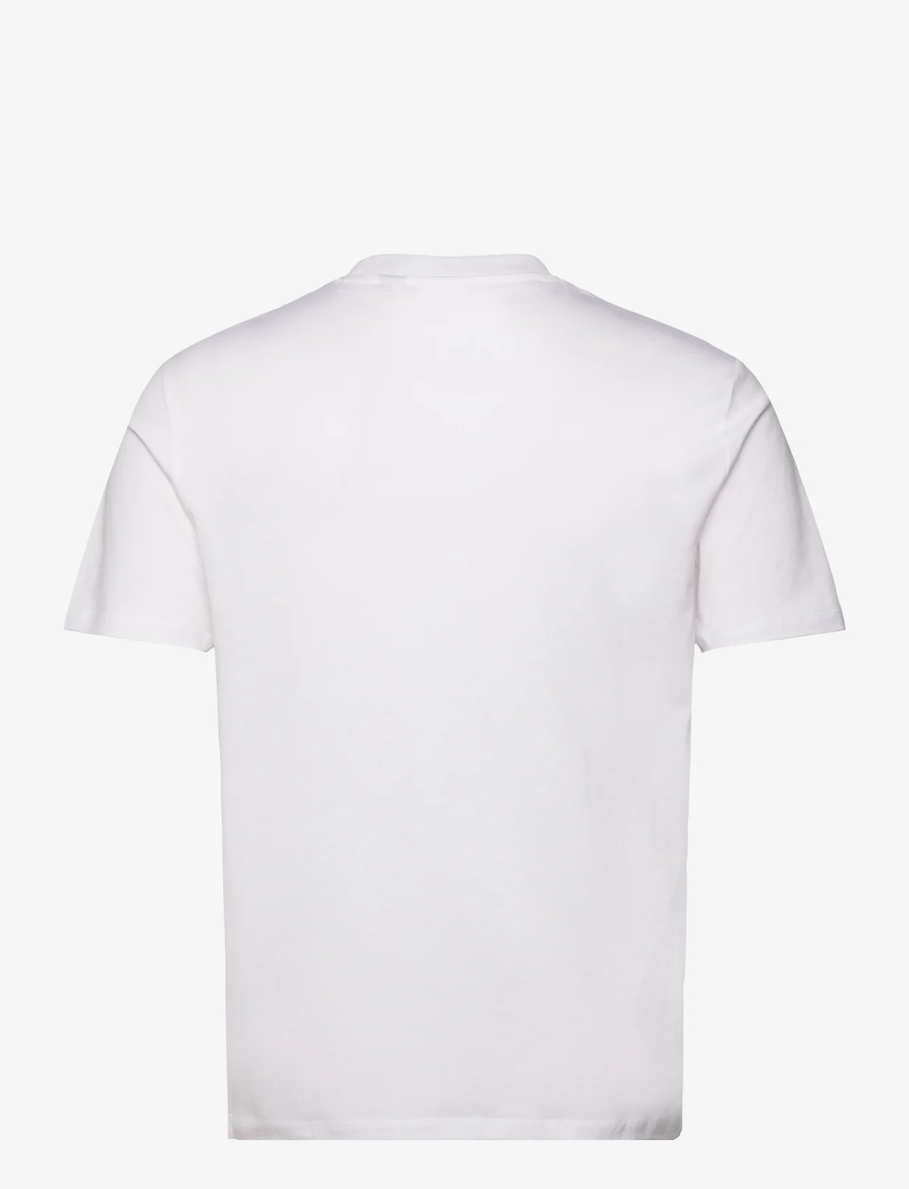 Mango - Mercerized slim fit T-shirt - lägsta priserna - white - 1